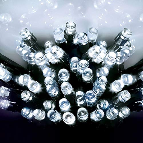 Premier 200 white LED Supabright Christmas lights 20m
