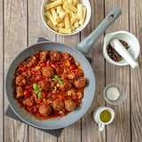 Blackmoor grey 28cm non-stick frying pan