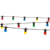 Benross 73390 20 Retro Style LED Festoon String Lights Connectable Indoor Outdoor Multi-Coloured 5m