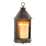 Candle Warmers primitive tin punched candle warmer lantern