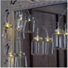 Dusk Till Dawn STRING7 10 Jam Jar Battery Powered String Light, Transparent, 32 x 21.2 x 6.6 cm