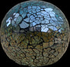 Battery Operated Glass Mosaic Tealight Balls (GREEN)