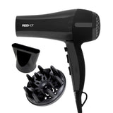 Red Hot black 2200W hair dryer with diffuser and concentrator