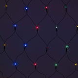 360 multi-coloured LED Christmas net lights – 3.5 x 1.2m