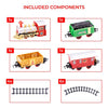 The Christmas Workshop Christmas Train Sets / 4 Separate Designs/Realistic Sounds & Light/Battery Operated (Standard Train Set)