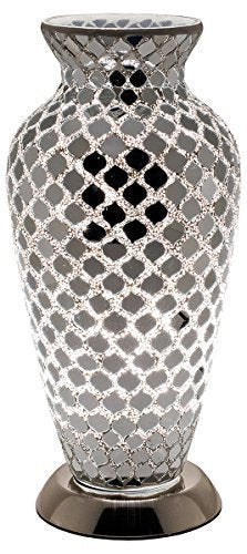 Mirrored Mosaic Vase Lamp - Very Unique