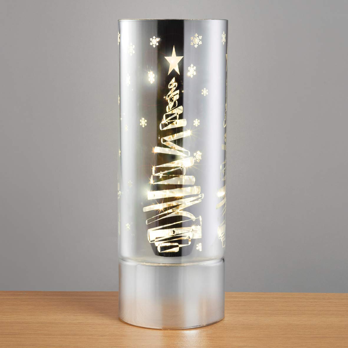 Anika Christmas tree LED tube lamp with warm white light and 6-hour timer