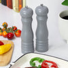 Blackmoor 68059 Manual Salt and Pepper Grinder Set/Classic Wooden Design with Ceramic Grinding Core/Adjustable Coarseness/Grey Colour