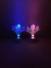 Table Decorations Set of 6 Fibre Optic Light up Flower Battery Operated