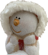 Ceramic Snowman With Snowball