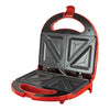 Quest red 750W 2-slice sandwich toastie maker