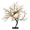 60cm warm white LED blossom tree with 128 lights