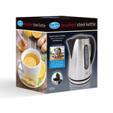Quest stainless steel 1.7L cordless kettle