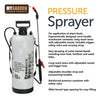 MYGARDEN GARDEN PRESSURE SPRAYER KNAPSACK WEEDKILLER CHEMICAL FENCE WATER SPRAY BOTTLE (8Litre)