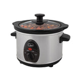 Quest 1.5L stainless steel slow cooker, 120W