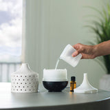 Airomé Chelsea 250ml ceramic ultrasonic essential oil diffuser