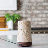 Airomé Flourish 100ml ceramic ultrasonic essential oil diffuser