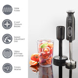 Quest 700W hand blender and masher with 750ml beaker