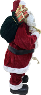 45cm Standing Santa Claus Christmas Decoration