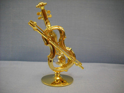 HARTES Swarovski Crystal Violin