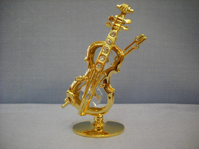 HARTES Swarovski Crystal Violin