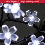 Bright white LED cherry blossom tabletop tree