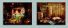 Premier pair of LED light-up canvas prints – 50 x 30cm