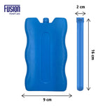 Six-pack reusable freezer ice blocks for cool bags and lunch boxes