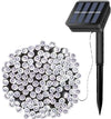 100 Solar Powered LED Lights White