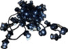 60 white LED lantern Christmas lights with eight modes