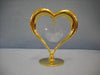 24k GOLD PLATED HEART STAND