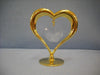 24k GOLD PLATED HEART STAND