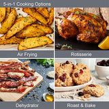 Quest 12 litre air fryer oven interior and racks