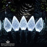 Premier 100 bright white LED strawberry Christmas lights