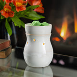 Candle Warmers Etc. Frosted Farmhouse fragrance warmer