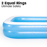 Bestway family inflatable pool – 262 x 175 x 51cm