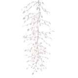 160 warm white LED leaf garland branch light