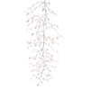 The Christmas Workshop 160 LED Leaf Garland Branch Light, Warm White