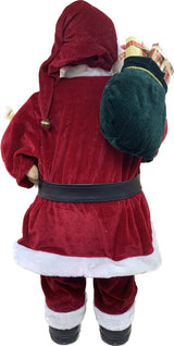 45cm Standing Santa Claus Christmas Decoration