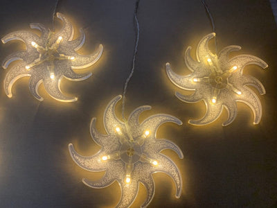 Premier 5 LED Acrylic Frosted Swirls - Warm White