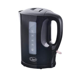 Quest 1.7L black cordless electric kettle