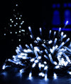 Premier 480 white LED Supabrights Christmas lights on green cable