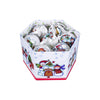 The Christmas Workshop 14-Piece 71580 Fun Christmas Scenes Decoupage Baubles, Pack of 14, Multi-Colour