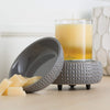 Candle Warmers Etc 2 in 1 Candle & Fragrance Warmer Scented Candles Wax Melts or Essential Oil Slate Fitted with UK Plug