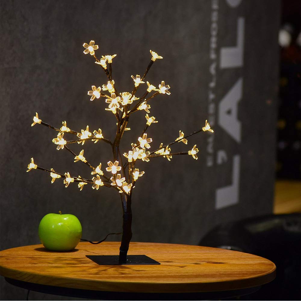 45cm warm white LED cherry blossom tree – 48 lights
