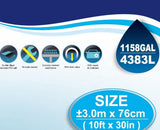 Avenli SteelSuper Steel Frame Above Pool, Frame for Swimming Pool, Garden Pool without Pump, 300 x 76 cm.