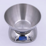 Blackmoor digital kitchen scales with stainless steel bowl