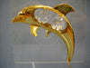 HARTES 24k GOLD PLATED DOLPHIN (suncatcher)