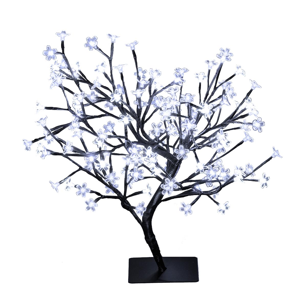 The Christmas Workshop 60cm bright white LED blossom tree