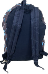 Multi-coloured circles backpack with padded adjustable straps